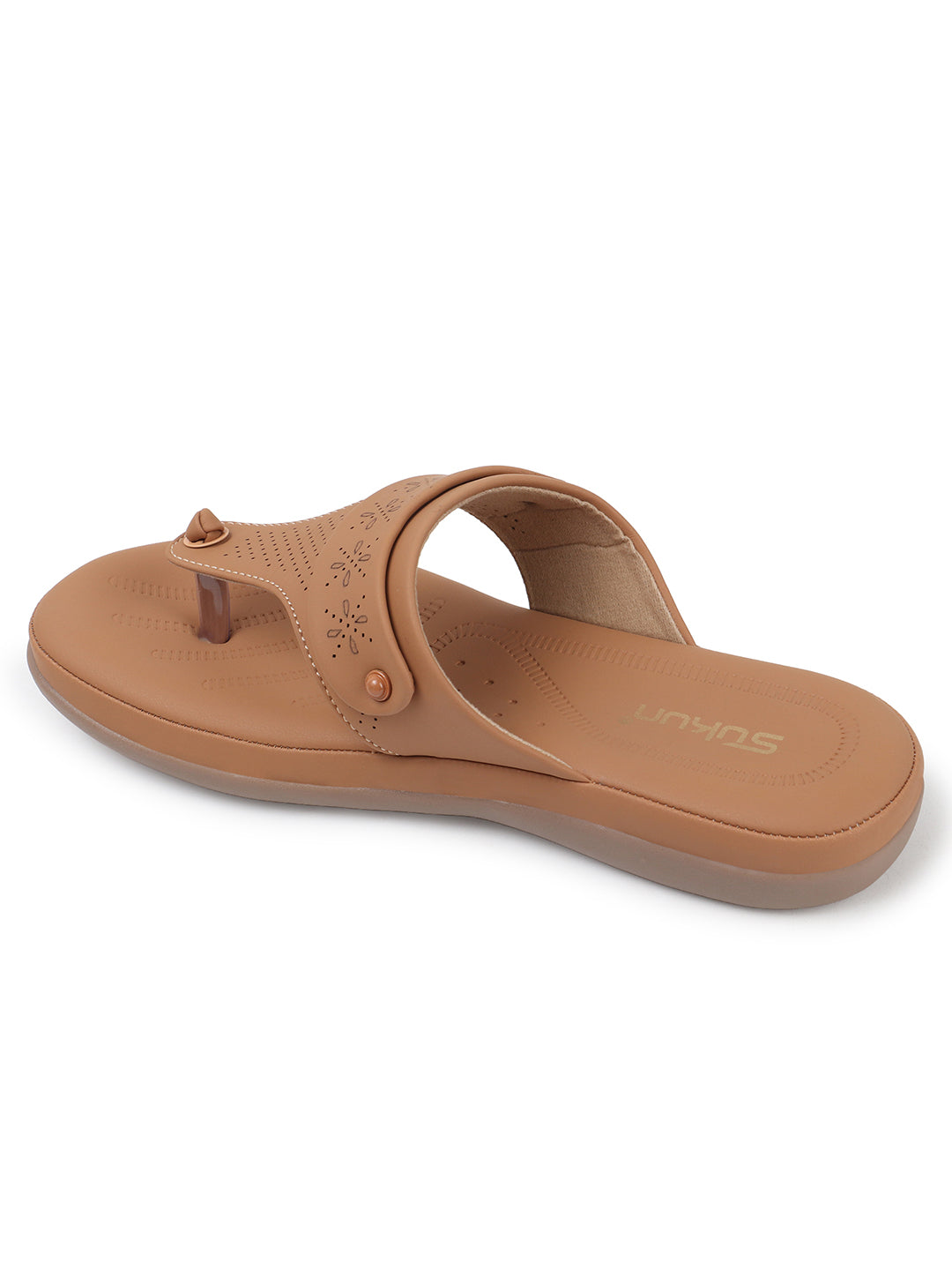 KOLA Beige Flats