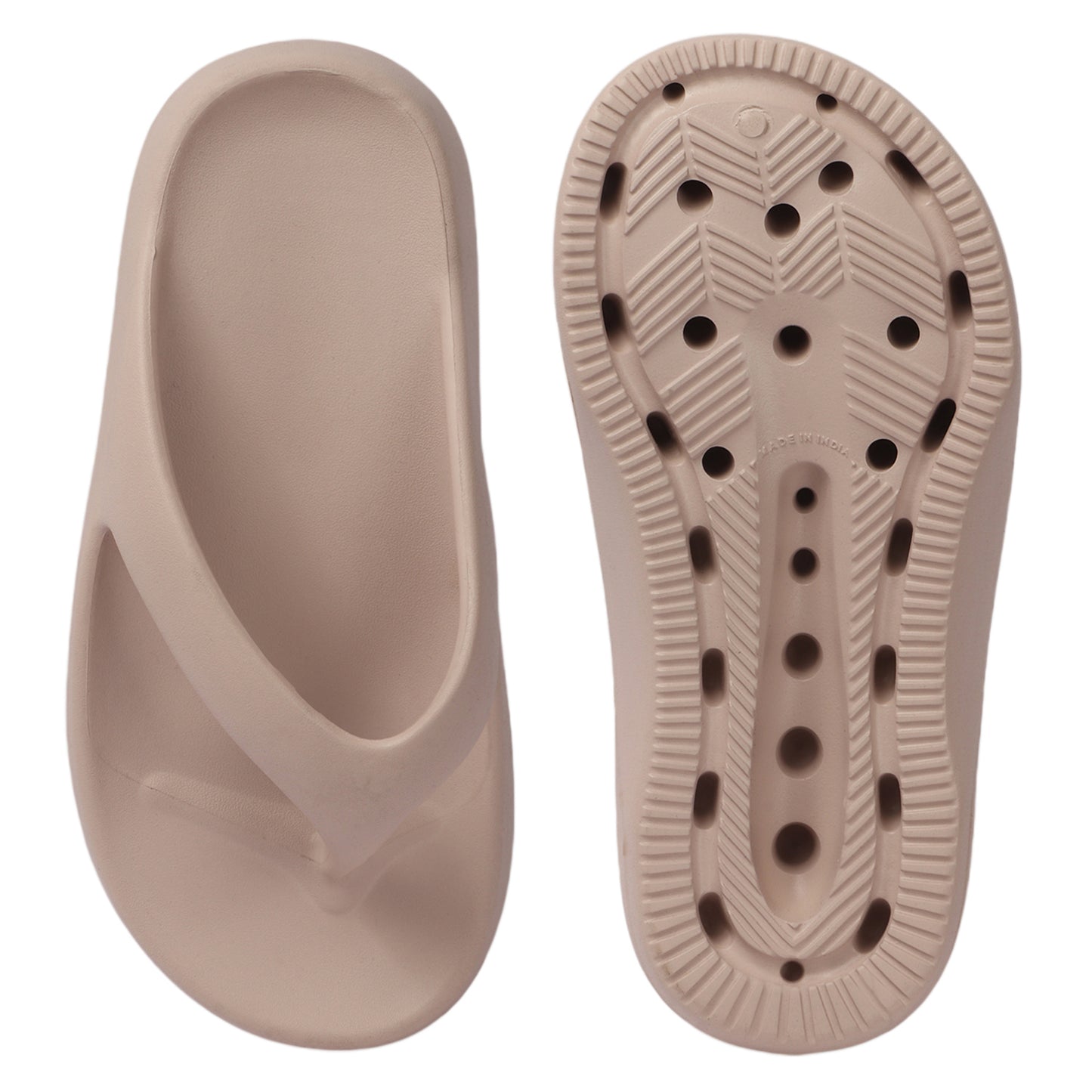 Flip Flops Beige Slippers