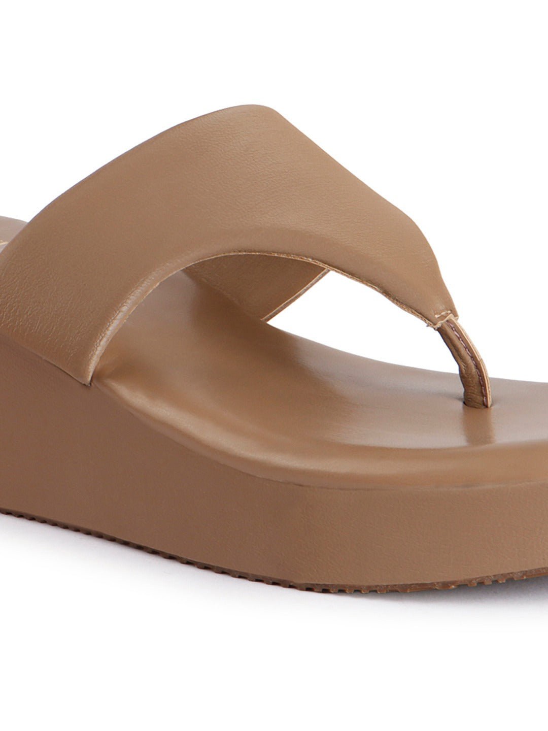Platform Beige Heels