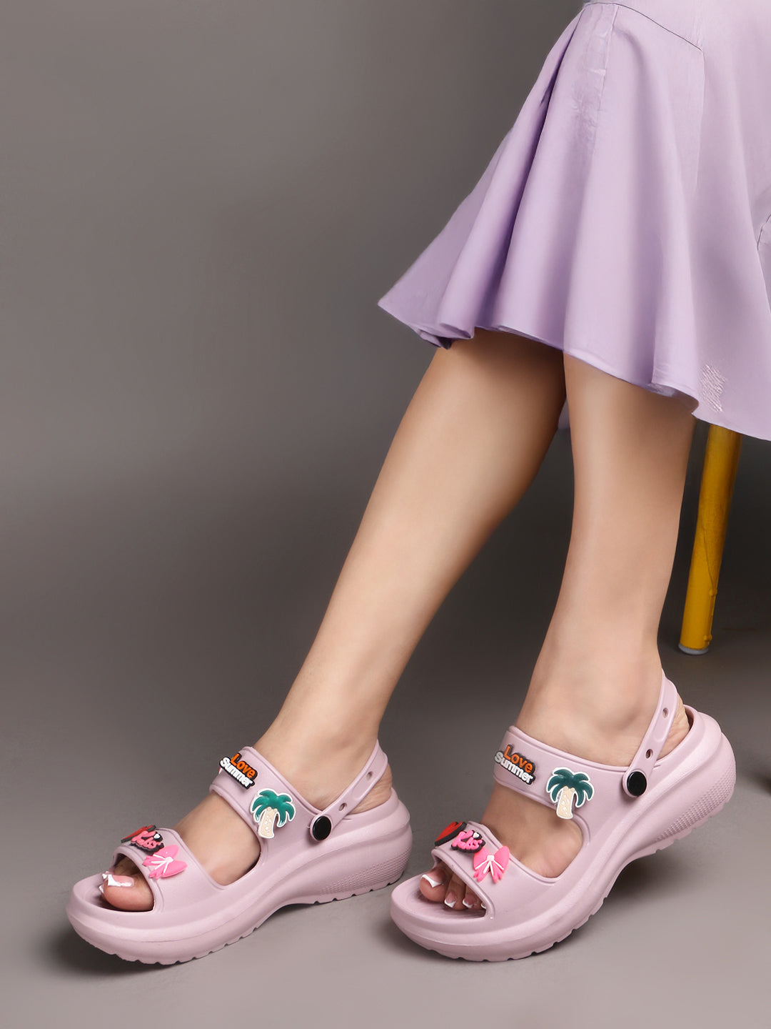 KIA Clogs Peach