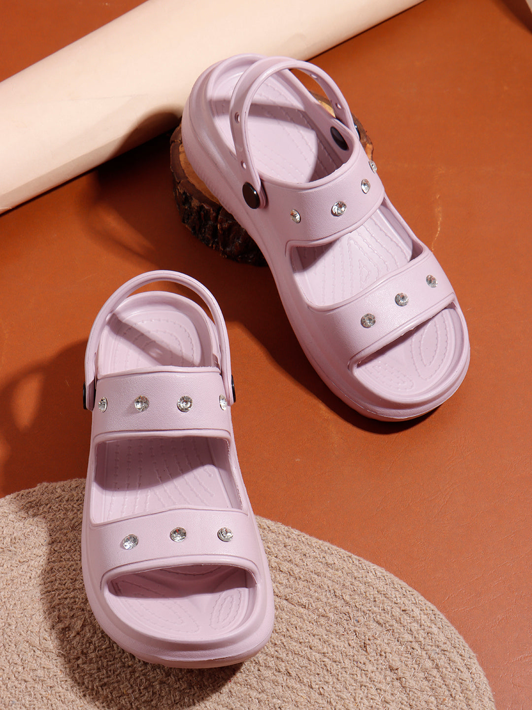 Pearl Peach Clogs