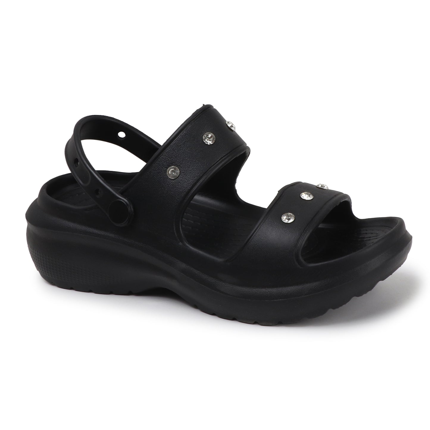Pearl Black Clogs