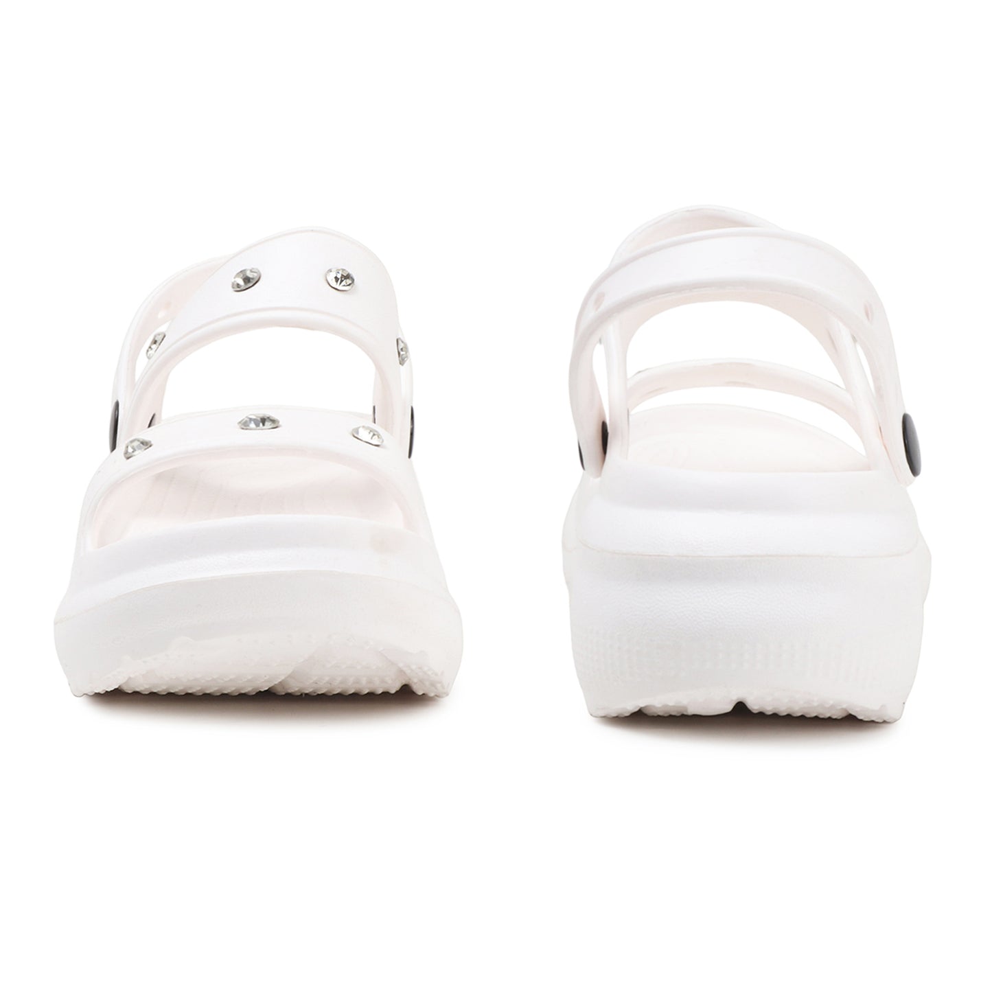 Pearl White Clogs