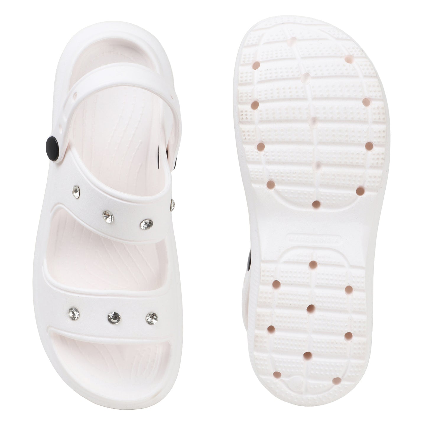Pearl White Clogs