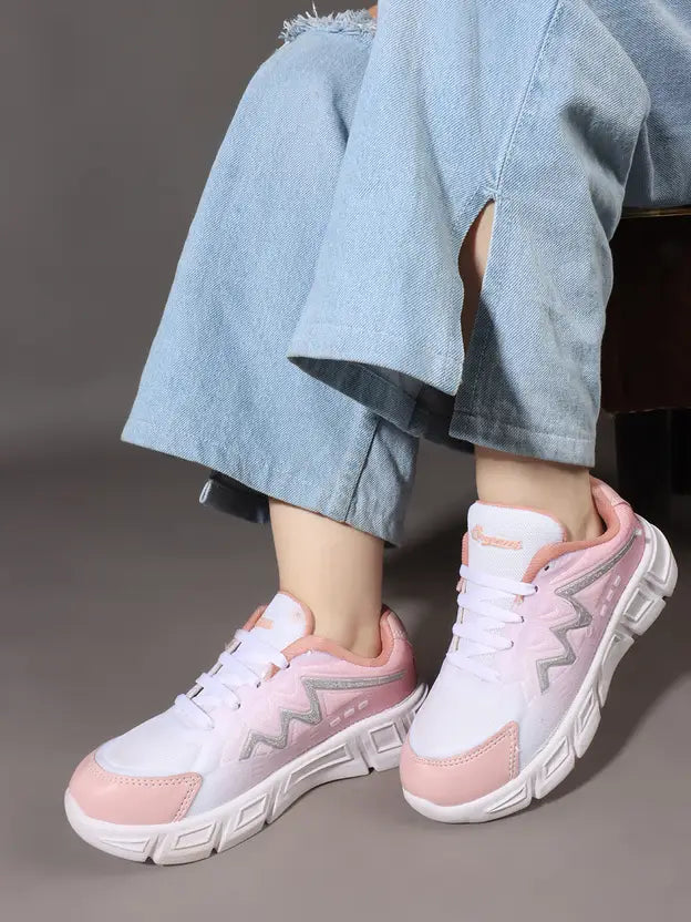 Women Peach Sport Shoes