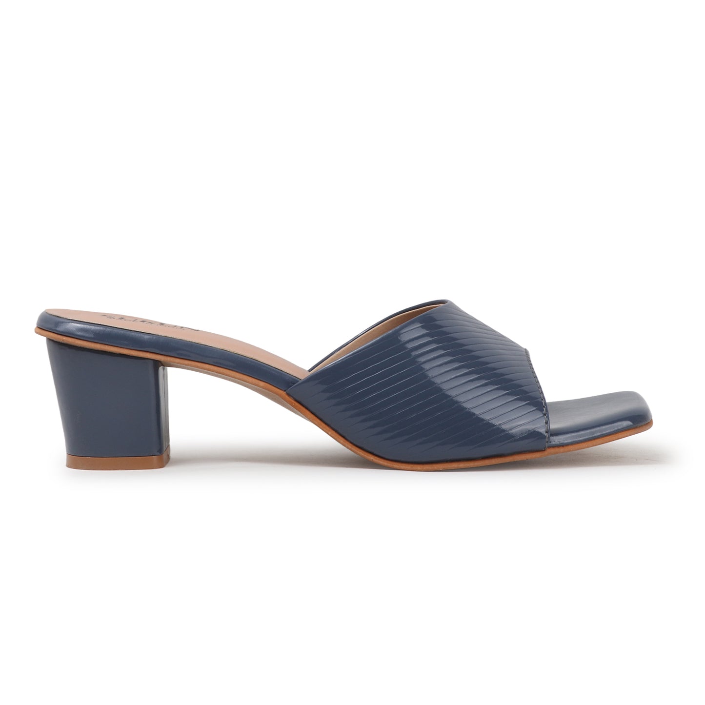 Liner Blue Block Heels