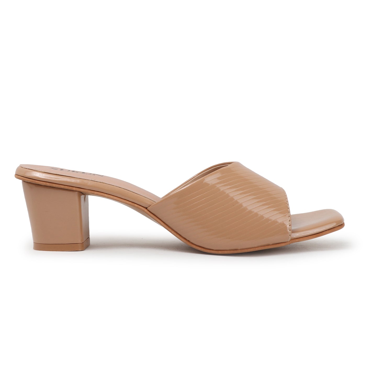Liner Beige Block Heels