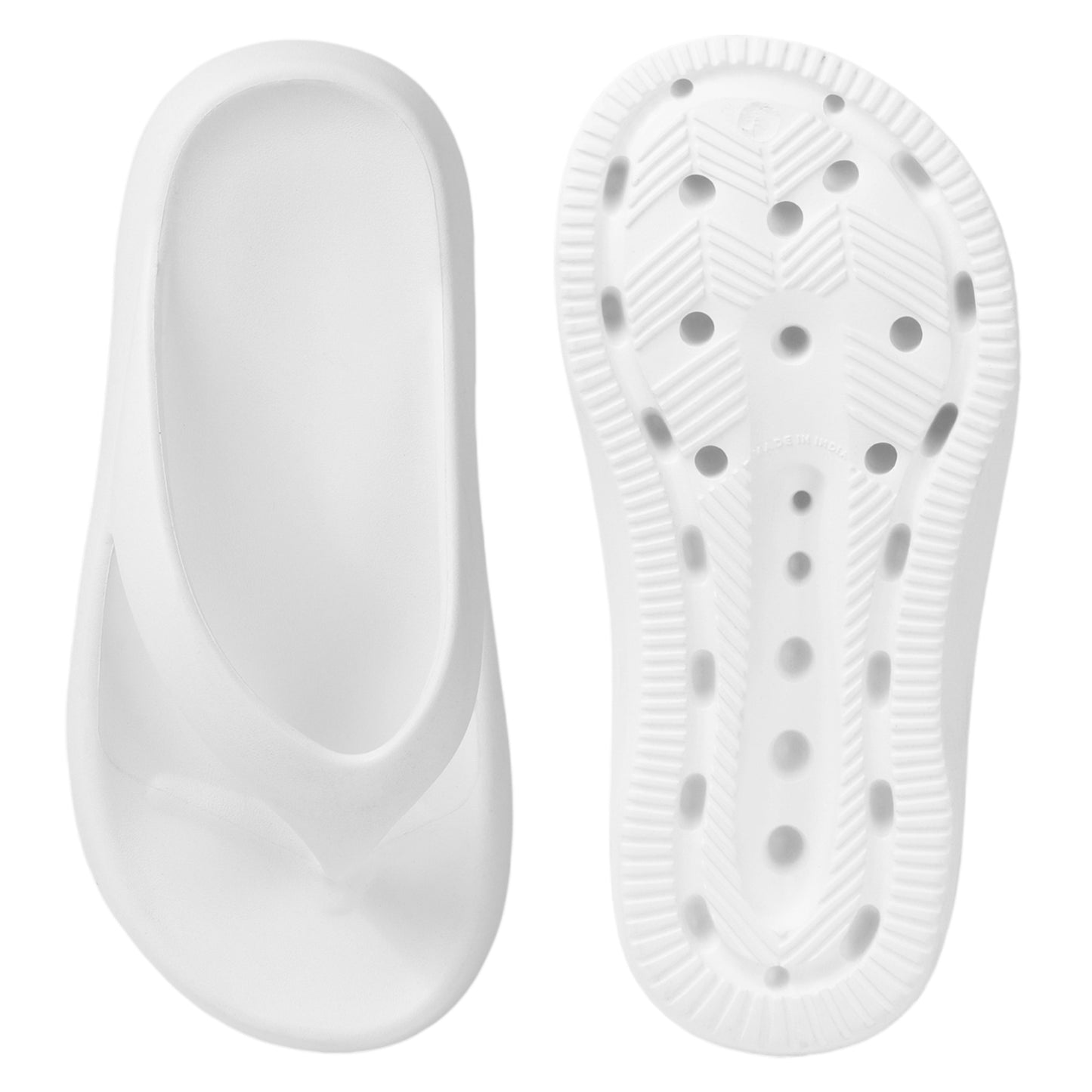 Flip Flops White Slippers