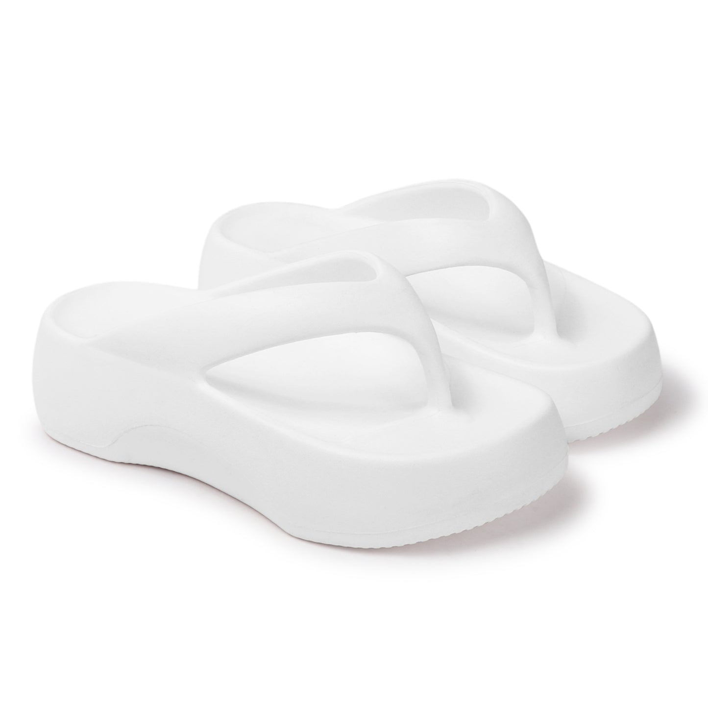 Flip Flops White Slippers