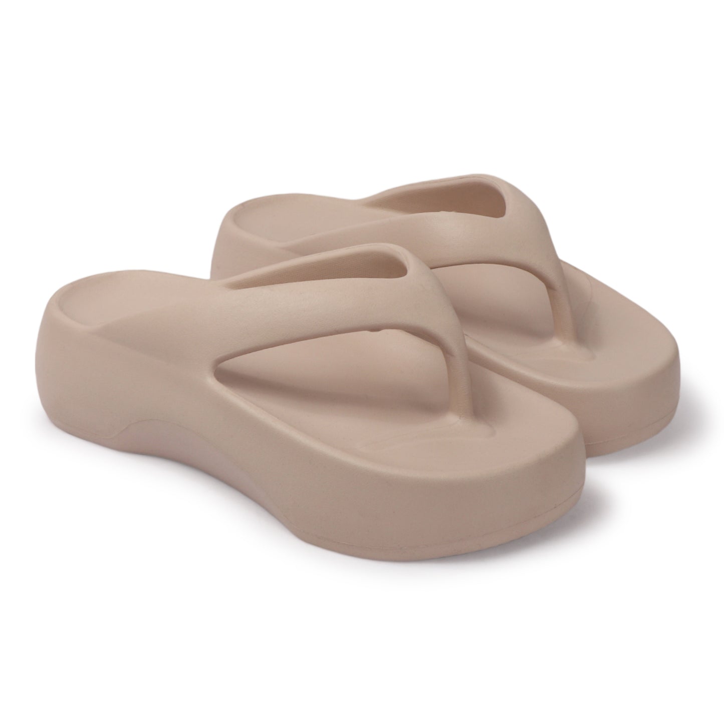 Flip Flops Beige Slippers