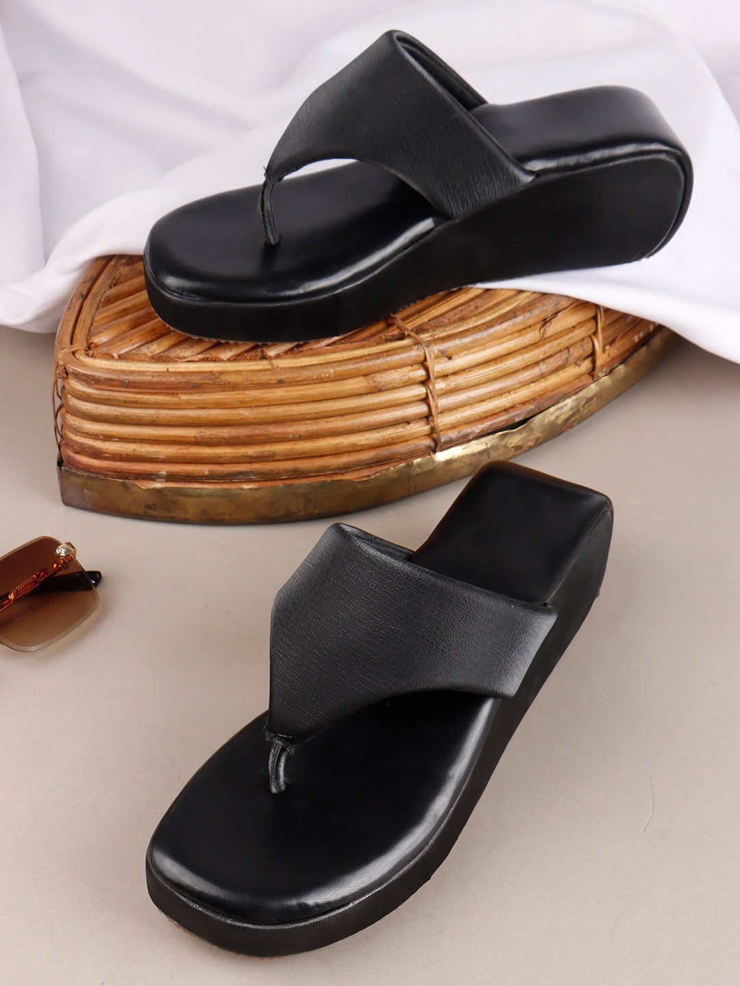 Platform Black Heels