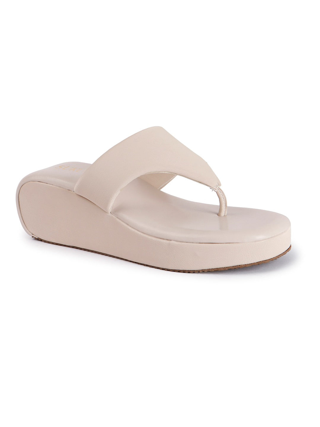 Platform White Heels